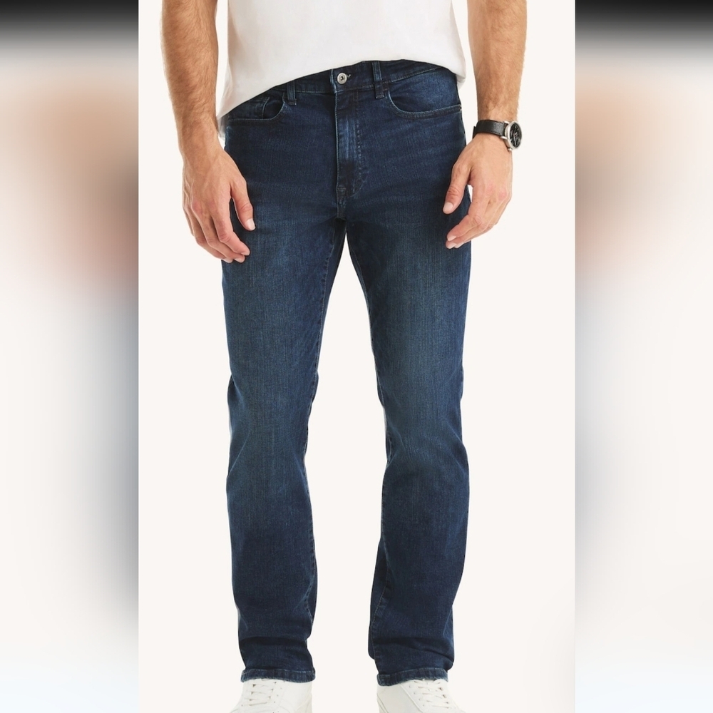 Nautica Dark Blue Men's Blue Jeans. NWT Sz 34x29